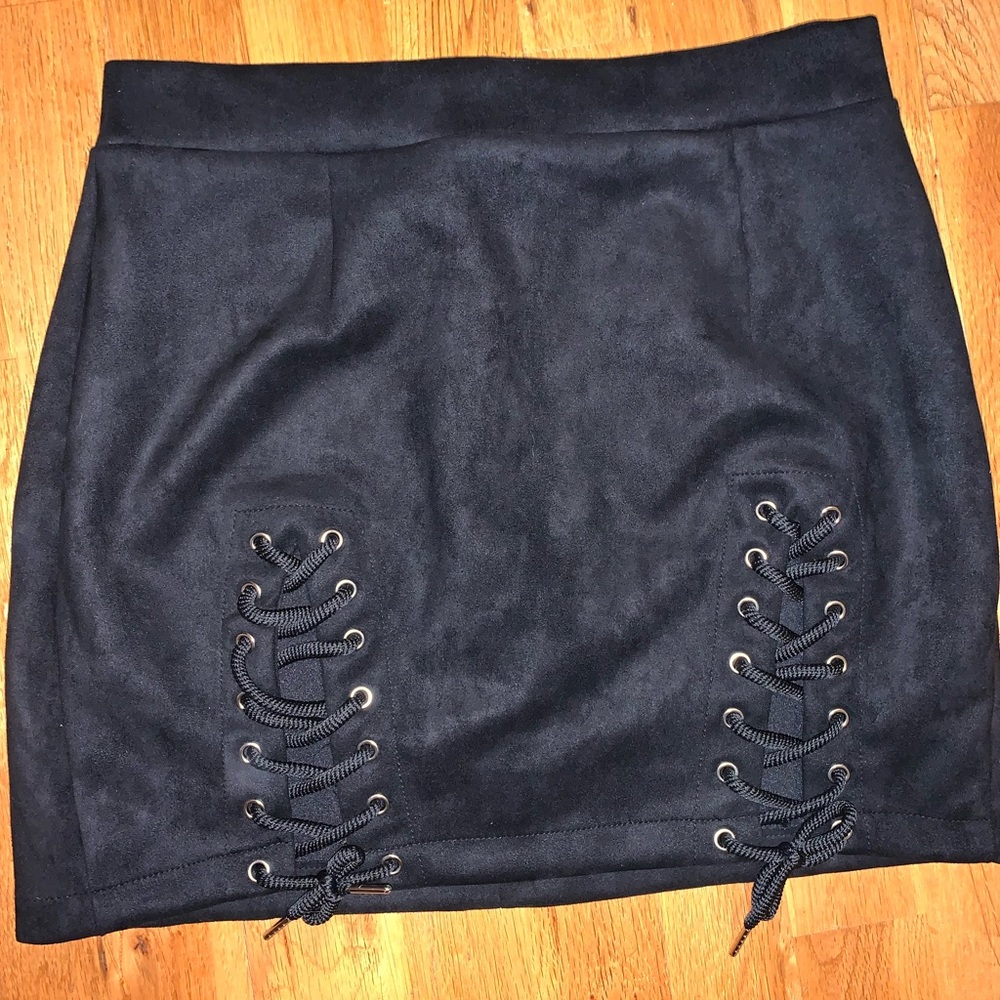 Mini Skirt with Front Ties